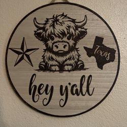 Woodburned Signs