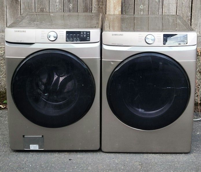 Samsung Washer And Dryer Electric 