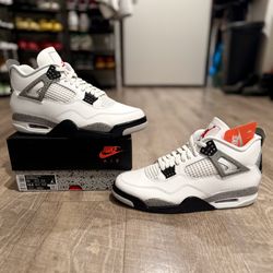 Jordan 4 White Cement Size 11