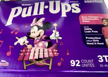 Pull-ups Size 3T-4T
