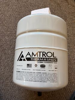 Amtrol Therm-X-Span T-5 thermal expansion tank, 2 gallon, new unused.