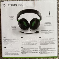 Headset Gaming Recon 50X