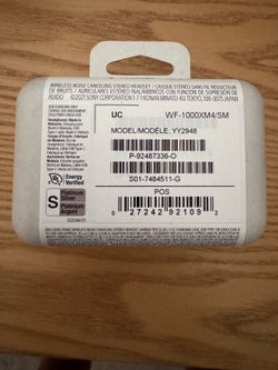 Sony earbuds WF-1000XM4