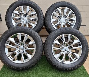 20” Chrome 20” Wheels/Tires