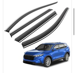 Window rain guards for honda CRV
