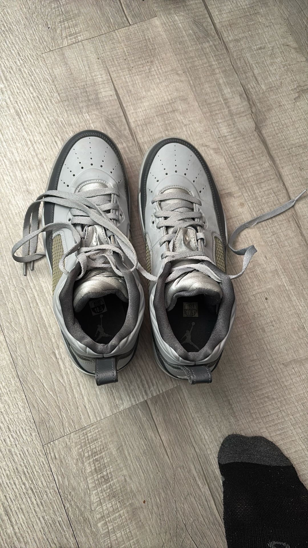 Nike Grey Air Jordan’s