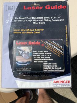 Saw laser guide