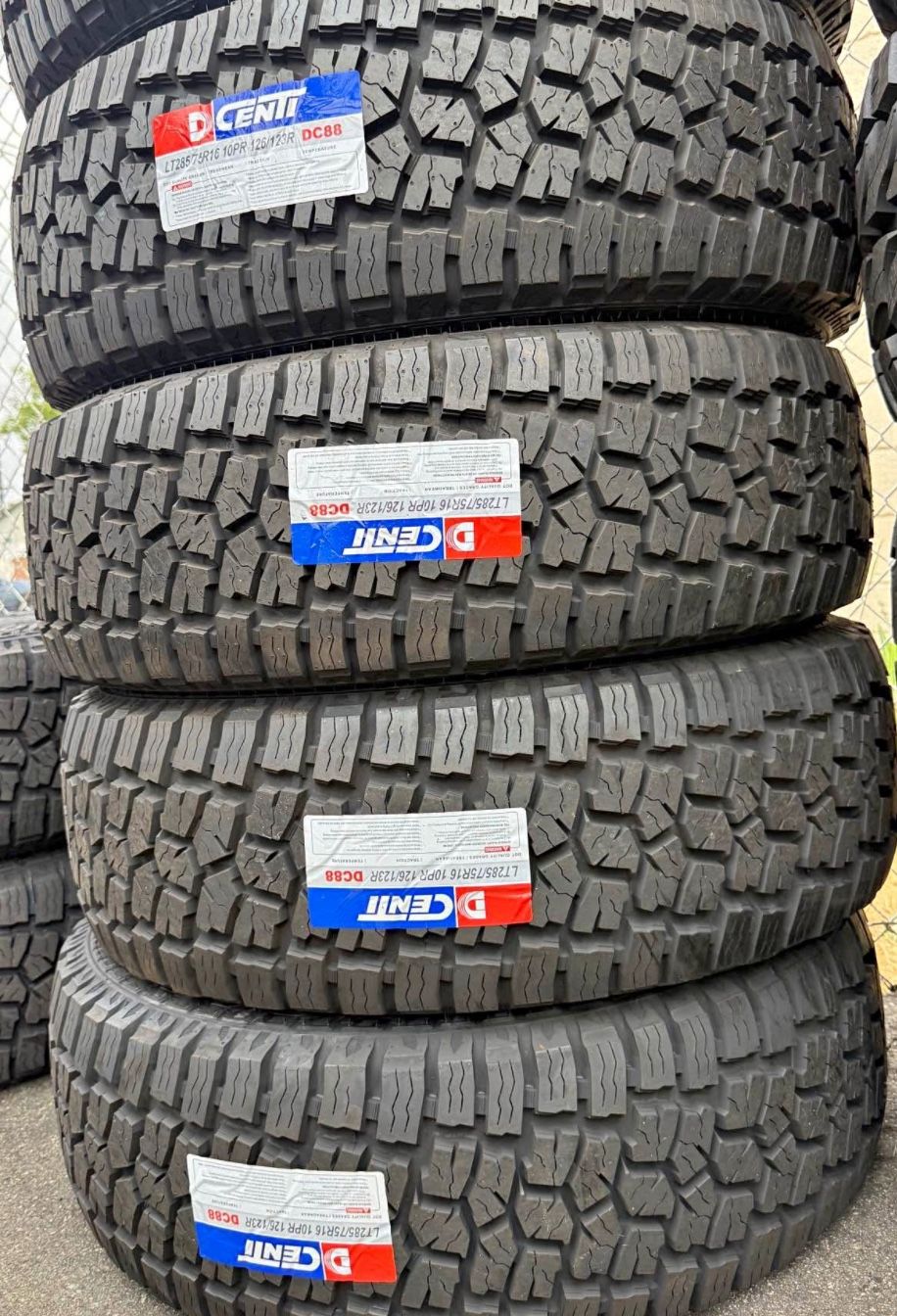 285 75 16 Vendo Un Set De Llantas Nuevas Con Garantía Marca CENTI