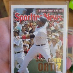 David Ortiz Topps #366 MINT  All STARS SPORTING NEWS