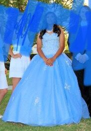 Quinceanera Dress - Cinderella blue