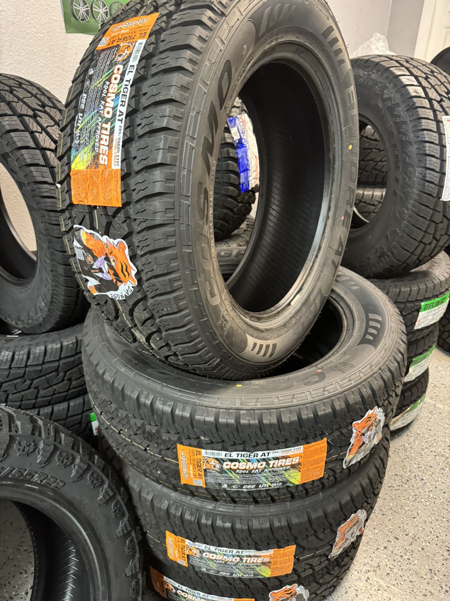 P285/55/20 All Terrain $650