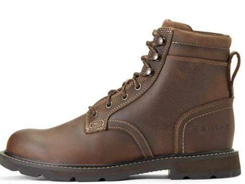 NEW SZ 9.5, 9.5 W, 10 or 10W or 10.5w, 11, 11.5, 12 Ariat Men Work Boot Soft ToeÂ