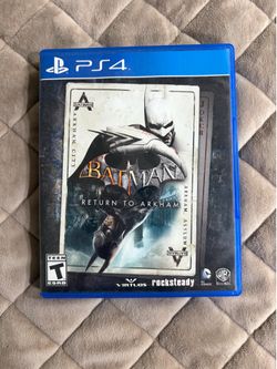 Batman: Return to Arkham PS4 Games