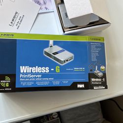 Linksys Wireless - G PrinteServer New