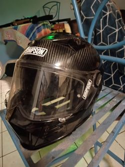 Simpson carbon fiber mod helmet size medium