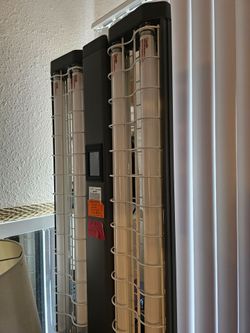 Daavlin 7 Series phototherapy unit, often used for home UVB light therapy to treat skin conditions like psoriasis.