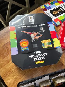 Costco box panini world cup stickers album brand new