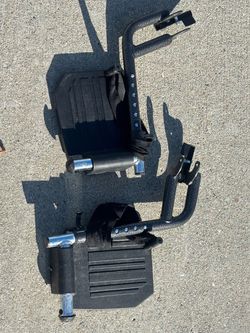 Wheelchair Footrest Leg Rest Set