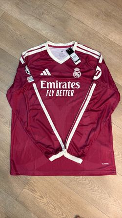 26/27 Real Madrid Third Jersey L/S (4XL) Fan Version