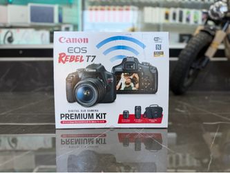 Canon EOS REBEL T7 FULL COMPLETE KIT((Take It Home In Payments/ llévatelo a casa en pagos) only $10 down