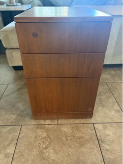 3 piece set, wooden office furniture , can separate