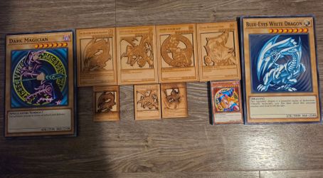 Yugioh Tablets, Prints, and Figure