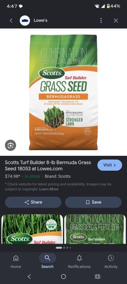 Grass seed