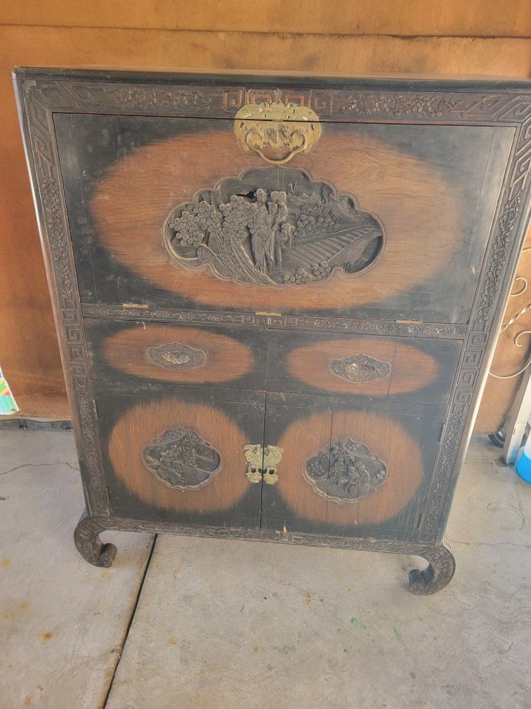 Antique Dresser Cabinet