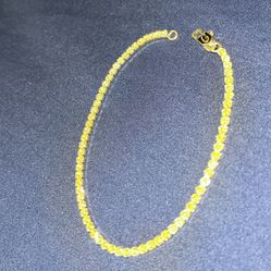 Tennis Bracelet Gold Plated 18k Gold Plated  