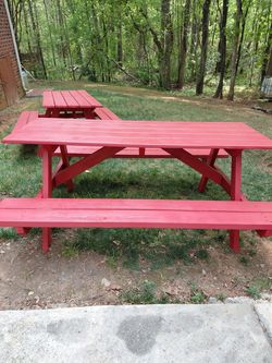 Picnic table 6 ft