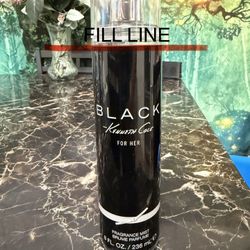 Kenneth Cole For Her BLACK  See Fill Line 