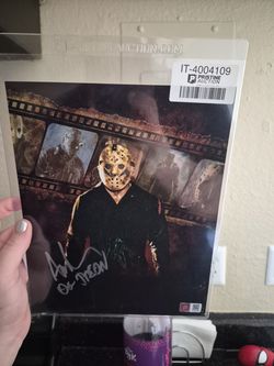 Signed and authentication photos Jason!