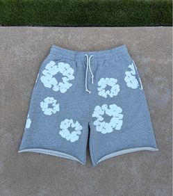 DENIM TEARS SHORTS GREY