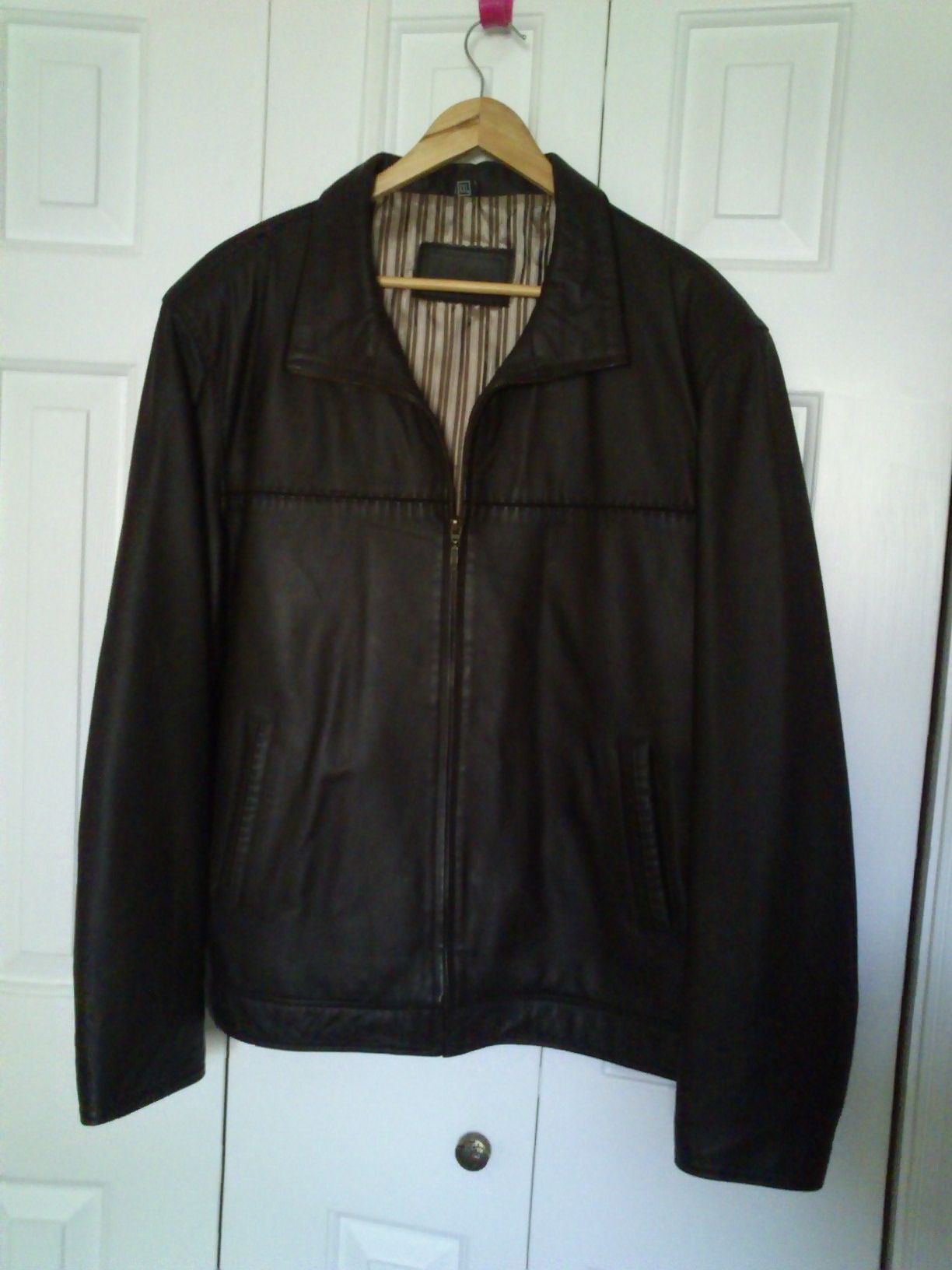 Stanford Men’s Brown Leather Jacket