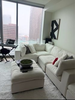 Modular Sofa Set & Ottoman (8 pieces)
