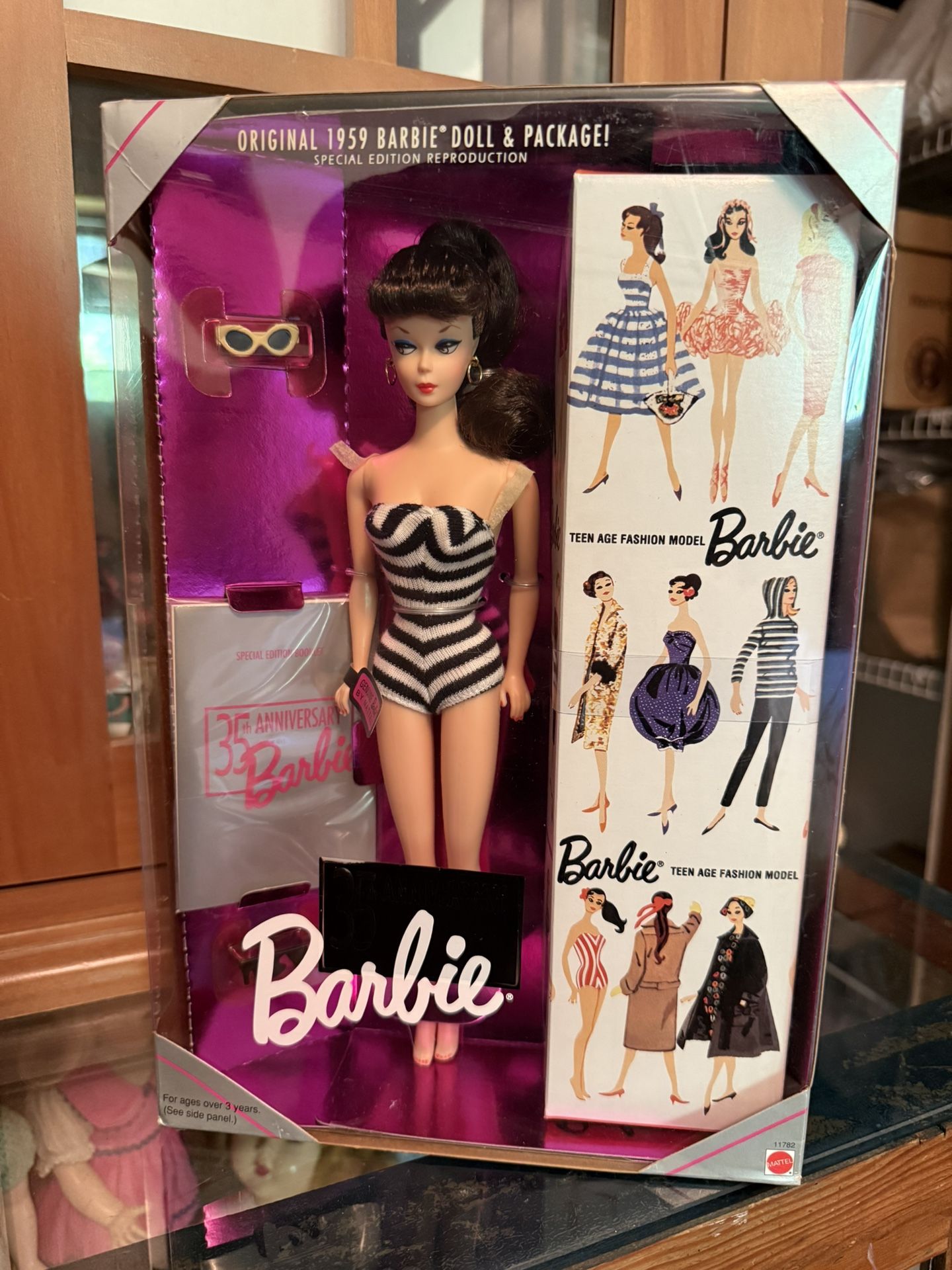 Original 1959 Barbie Doll & Package