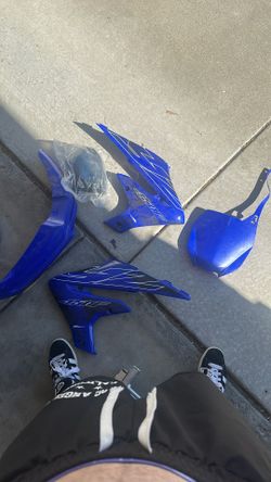2022 yz450f plastics