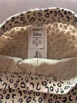 Carters baby girl pants