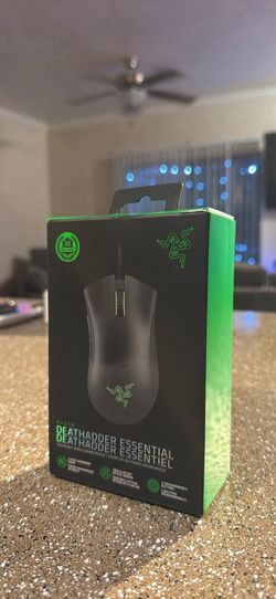 🖱️ Razer DeathAdder Essential Gaming Mouse – 6,400 DPI Ergonomic Wired Mouse