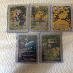 Pikachu Singles For Trade 