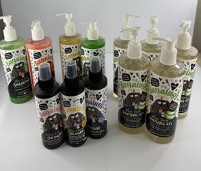 12-Piece Bugalugs Pet Grooming Bundle - Dog Shampoo, Aloe Gel & Cologne