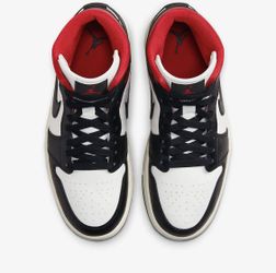 Air Jordan 1 “ Black Toe Reimagined “Brand New Authentic 