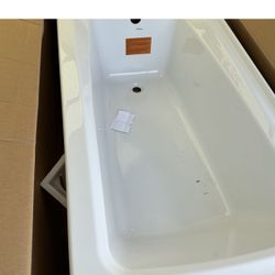 Kohler Irvine 60" x 32" Alcove Bath with Left Hand Drain