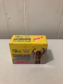 WWF 1990 Complete Series History Of Wrestlemania 150 Cards Series II