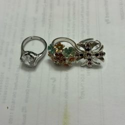 Three Fashion Rings