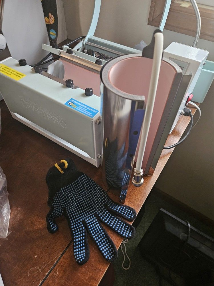 Mug Press With Tumbler Attachment