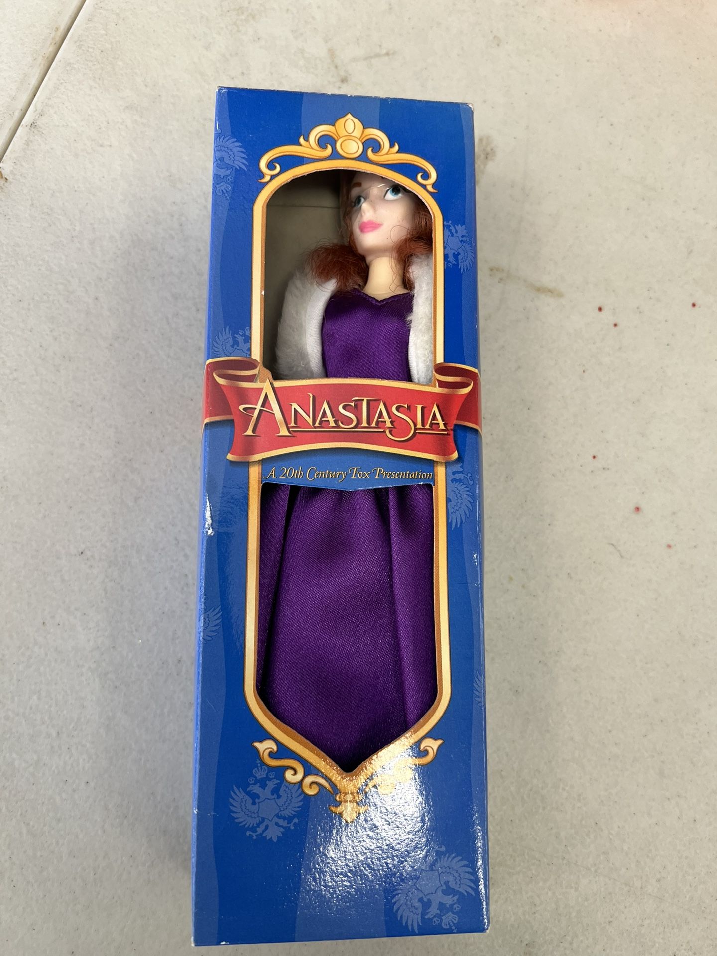 Anastasia Doll 1997 Hair Growing New In Box - Burger King
