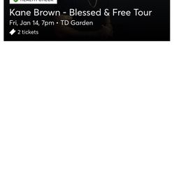 2 Kane Brown Tickets 