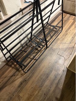 Zinus Rumi 14in Queen Metal Bed Frame, Quick Assembly SmartBase® Mattress Foundation, Heavy Duty Sturdy Steel with No Box Spring Needed,