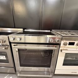 KitchenAid Electric Slide In Range 30”Inch Stainless Steel 